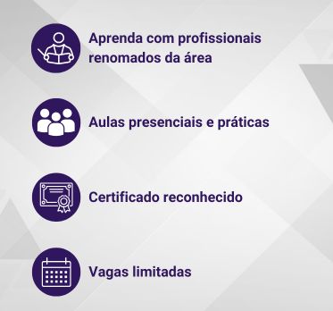 Aprenda com profissionais renomados da área