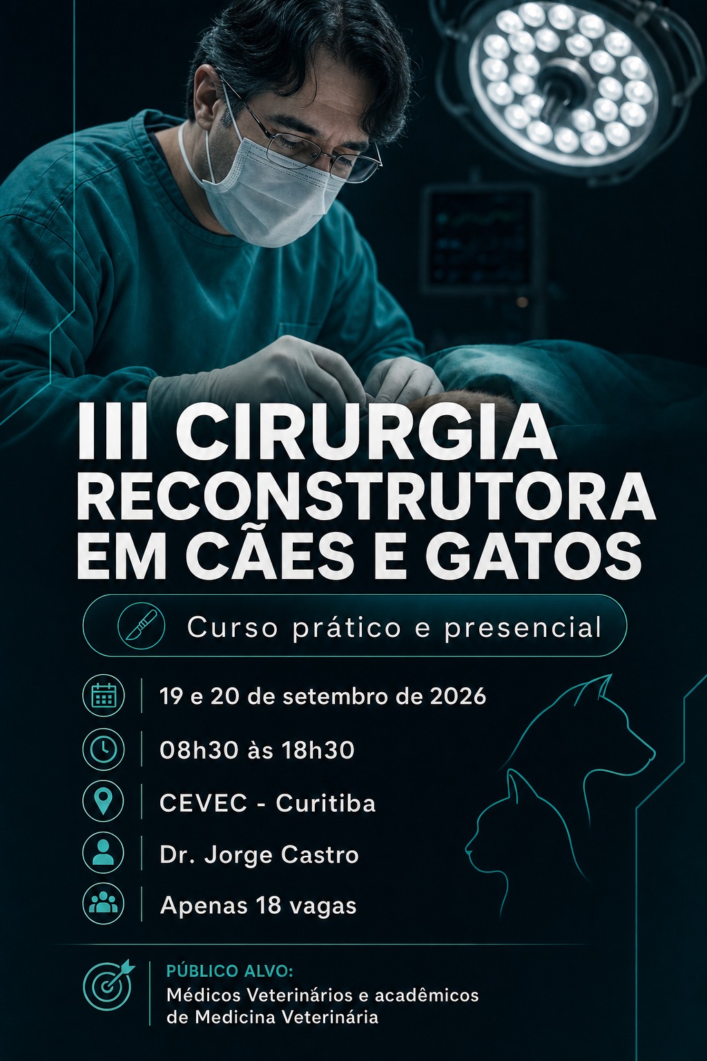 III Cirurgia Reconstrutora em cães e gatos